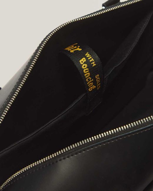 Dr. Martens Black Leather Daytripper Bag