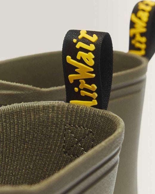 Dr. Martens Green 1460 Rain Boots for men