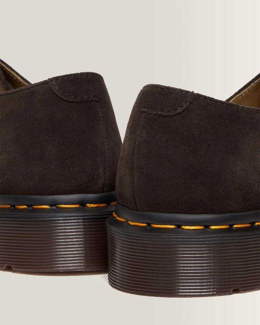 Dr. Martens Brown 2046 Suede Shoes for men
