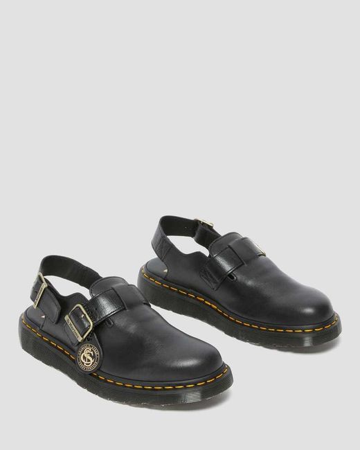 Dr. Martens Multicolor Jorge Made In England Leather Slingback Mules