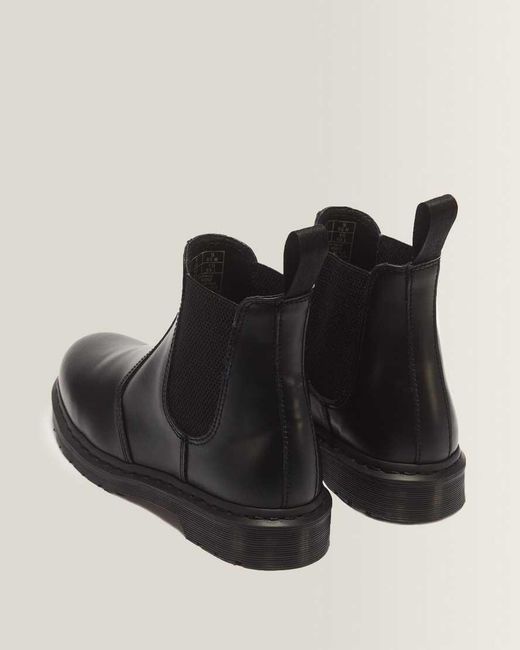 Dr. Martens Black 2976 Mono Smooth Leather Chelsea Boots