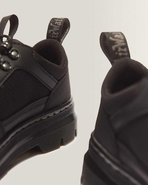 Dr. Martens Black Reeder Mk.02 Canvas & Leather Utility Shoes