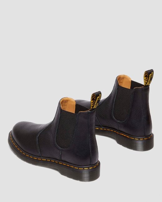 Dr. Martens Black 2976 Leather Chelsea Boots