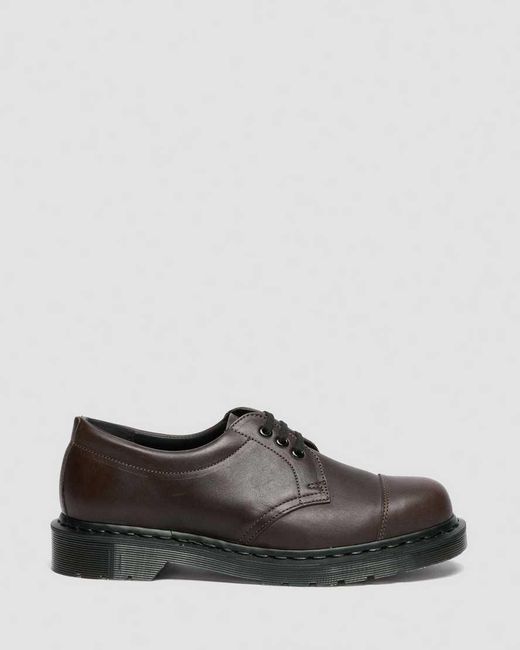 Dr. Martens Black 1461 Mhl Eye Leather Shoes for men