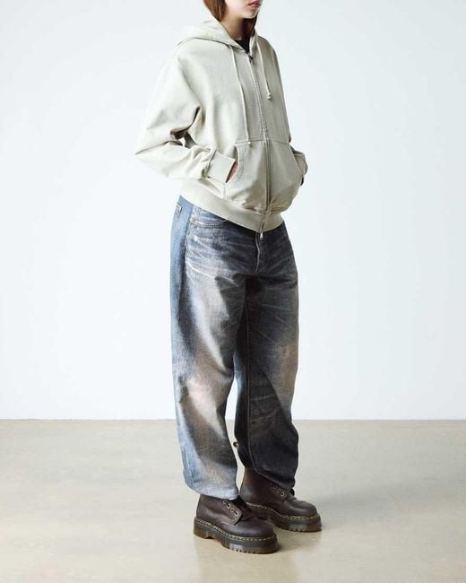 Dr. Martens Black Sinclair Crazy Horse Leather Platform Boots for men