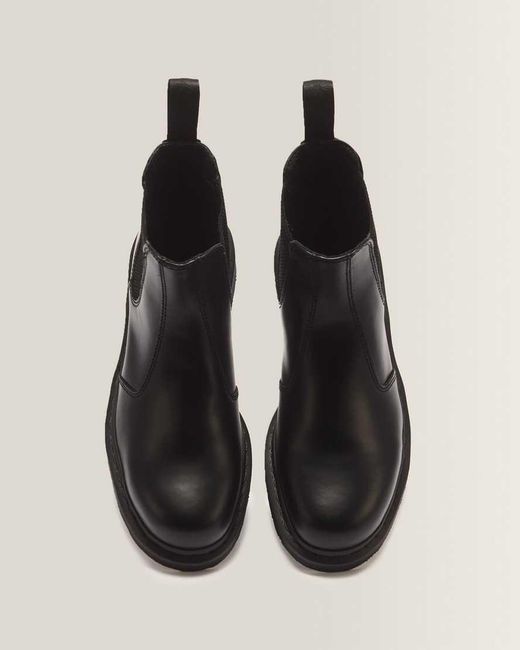 Dr. Martens Black 2976 Mono Smooth Leather Chelsea Boots