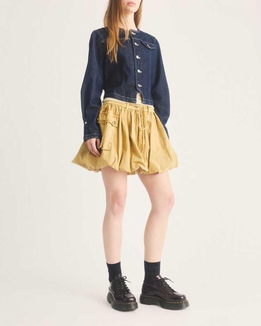 Dr. Martens Black Buzz 5 Eye Croc Emboss Leather Shoes