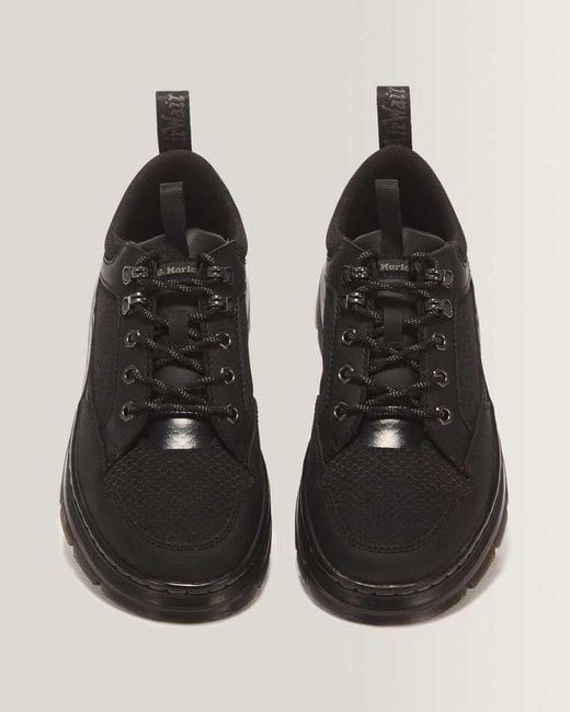 Dr. Martens Black Reeder Mk.02 Canvas & Leather Utility Shoes