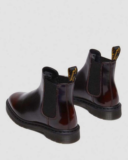 Dr. Martens Black Graeme Arcadia Leather Chelsea Boots for men