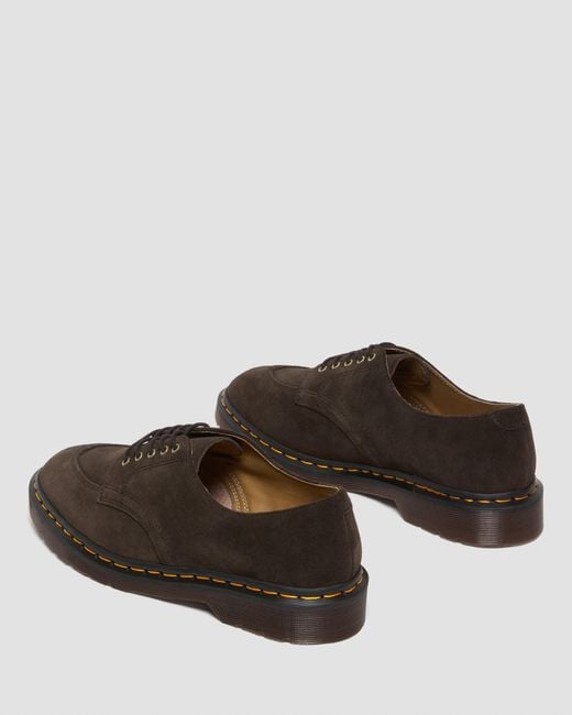 Dr. Martens Brown 2046 Suede Shoes for men