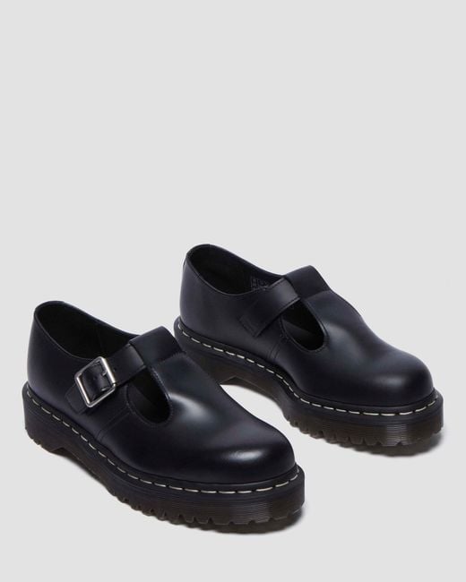 dr martens polley smooth leather mary janes