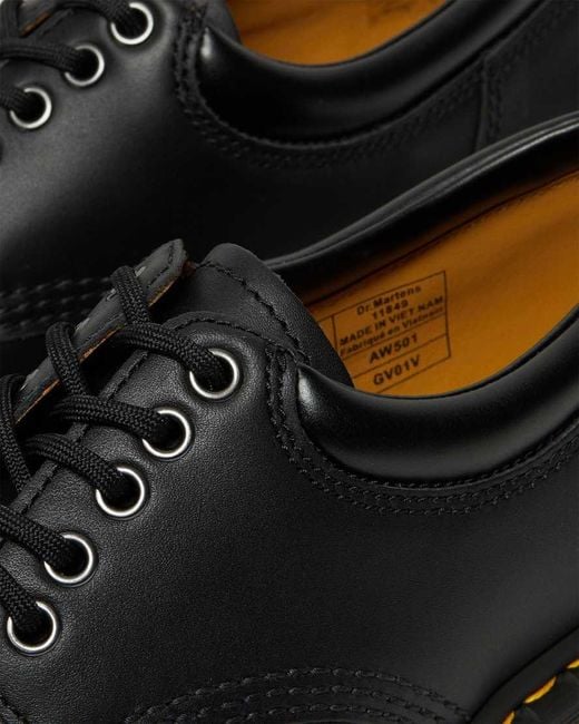 Dr. Martens Black 8053 ( Nappa Leather) Lace Up Casual Shoes