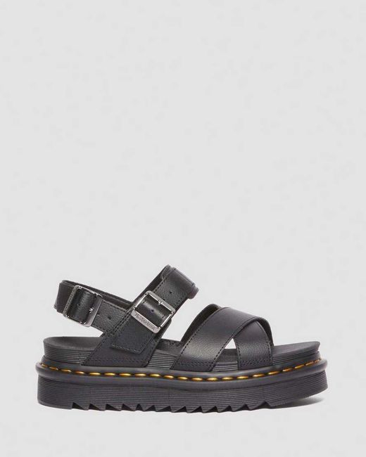 Dr. Martens Black Elphie Mj Shoes, Leather