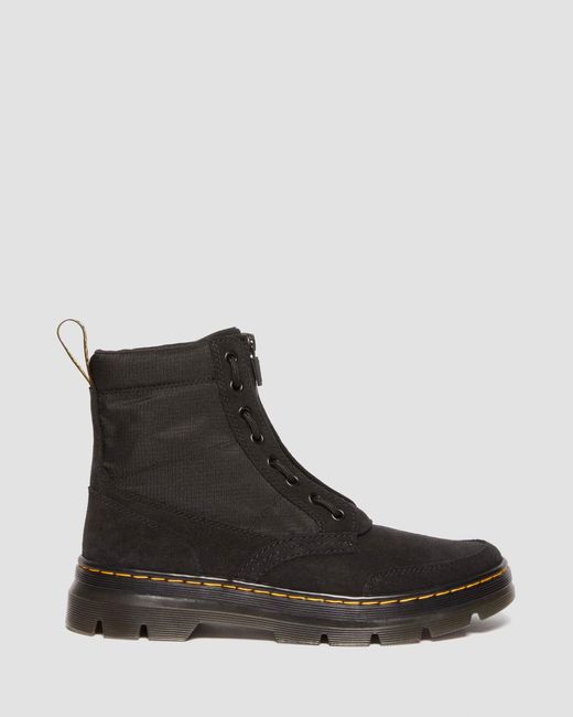 Stivali combs con cerniera estraibile di Dr. Martens in Black da Uomo