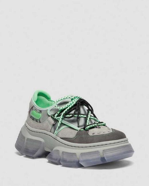 Dr. Martens Green 14Xx Dmxl 2.0 Guard Shoes for men