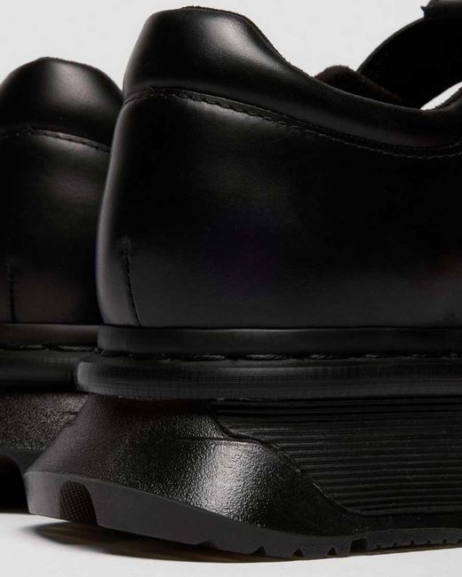 Dr. Martens Black Qubist Fisherman Shoes for men