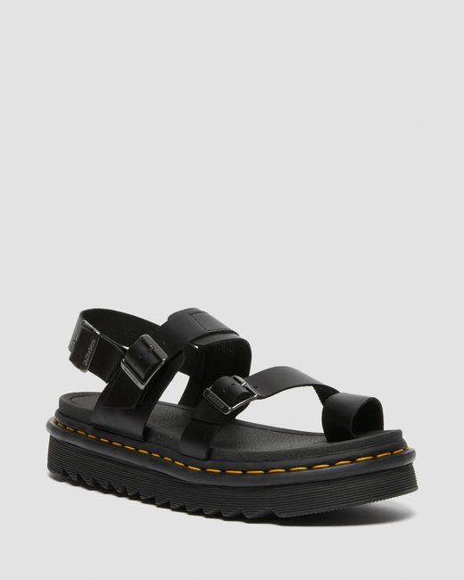 fynn leather strap sandals