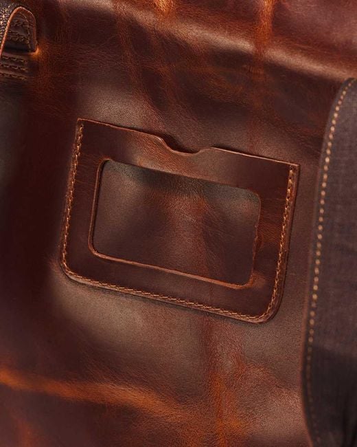 Dr. Martens Red Leather Tote Bag