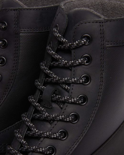 Dr. Martens Leer 1460 Trinity Wintergrip Waterbestendige Laarzen in het Black voor heren