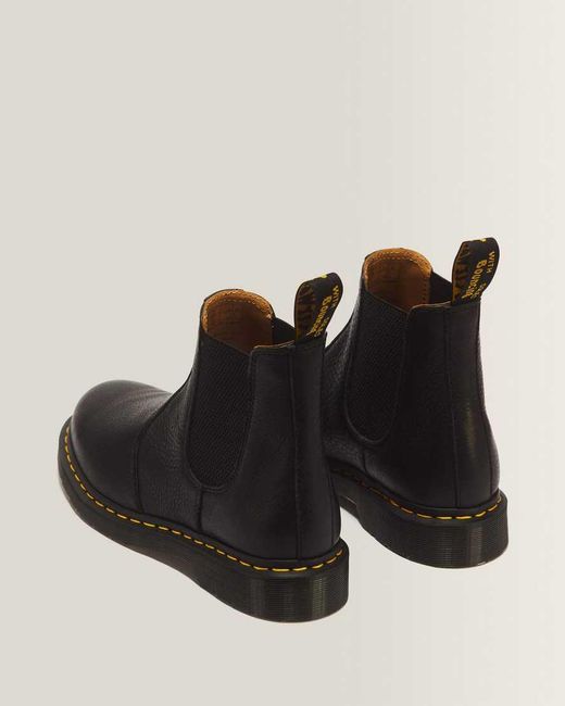 Dr. Martens Black 2976 Leather Chelsea Boots