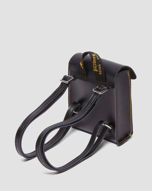 【レディース】Dr. Martens Micro Leather バックパック Micro Leather Backpack in Black | Dr. Martens