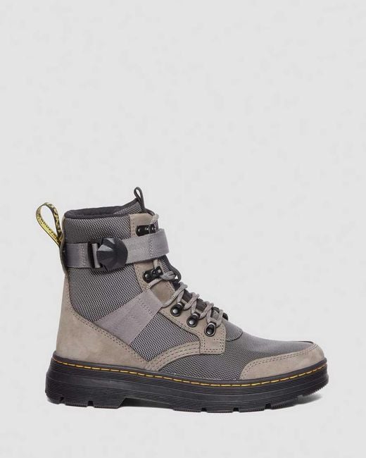 Dr martens combs tech tie boots in black sale