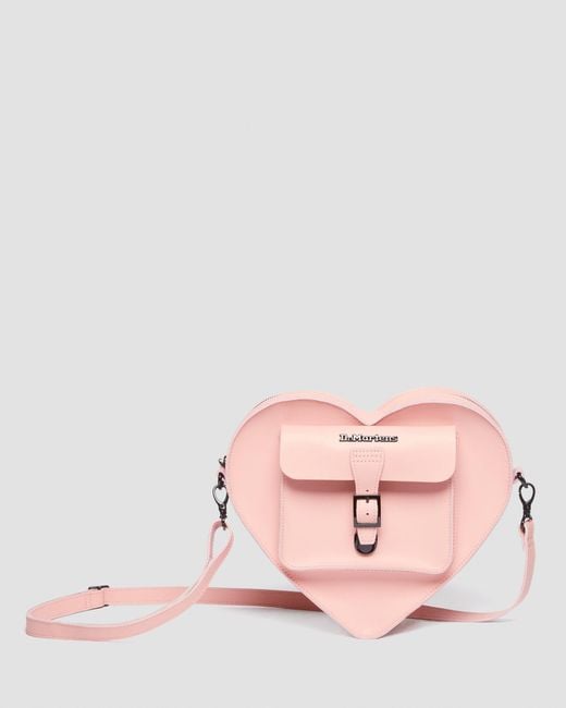 Dr. Martens Heart Shaped Leather Backpack in Pink | Lyst