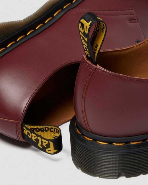 Dr. Martens Red Smooth Leather 1461 Palace Shoes for men