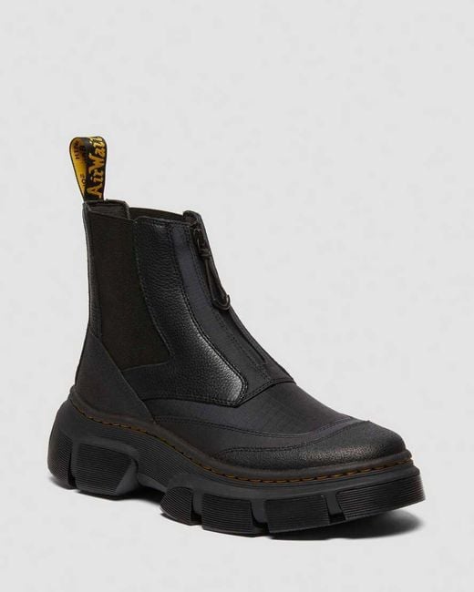 Dr. Martens Green 2976 Dmxl Platform Chelsea Boots for men