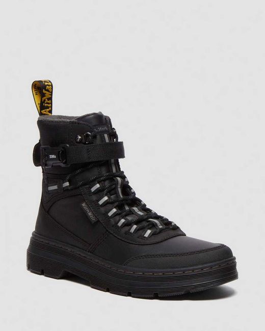 Dr. Martens Black Combs Tech Nylon Winter Boots