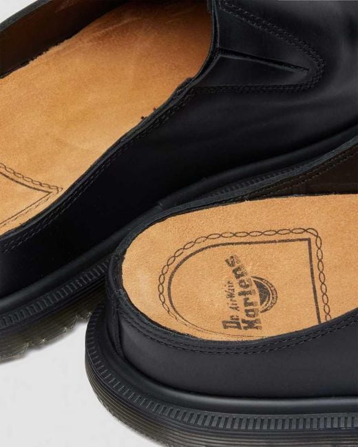 Dr. Martens Black San Mule