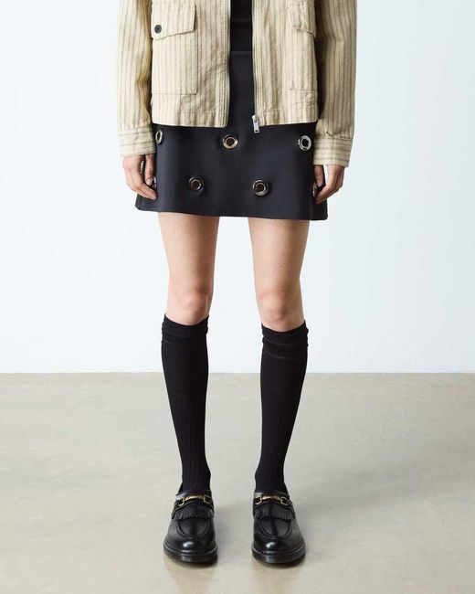 Dr. Martens Black Adrian Snaffle Smooth Leather Tassel Loafers for men