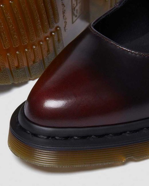 Dr. Martens Black Elphie Mary Jane Leder Schuhe