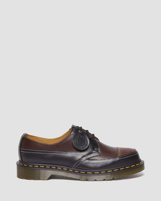 Dr. Martens Brown 1461 Made In England Deadstock Leather Oxford Shoes