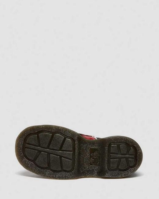 Dr. Martens Black Buzz Strap Mixed Material Shoes
