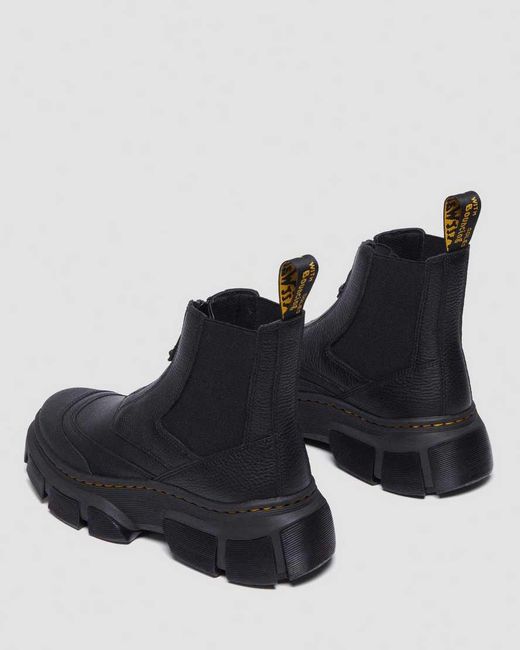 Dr. Martens Dmxl Zip Chelsea Leather Boots in Black for Men | Lyst