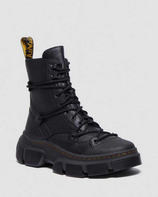 Dr. Martens Black Dmxl 8-Eye Leather Boots for men