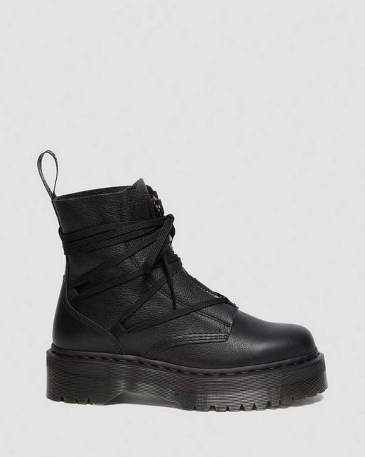 Dr. Martens ブラックJarrickII 厚底 Shop Dr Martens Jarrick Smooth in Black