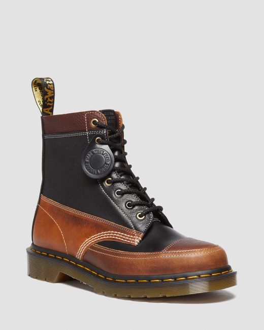 Botas 1460 pascal made Dr. Martens de hombre de color Brown