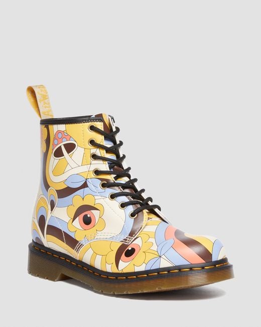 Boots 1460 retro kemble vegan a lacets Dr. Martens pour homme en coloris Metallise Lyst