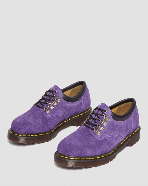 Dr. Martens 8053 Suede Shoes in Purple for Men | Lyst UK