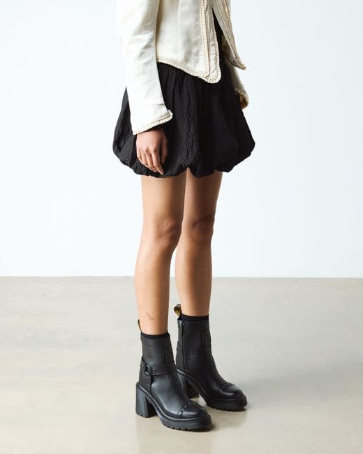 Dr. Martens Black Spence Harness Chelsea Boot