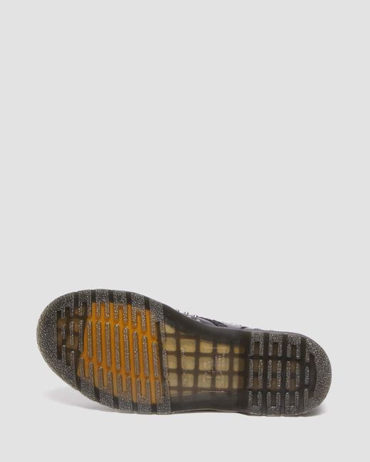 Cuero botas 1460 studded zip de piel Dr. Martens de hombre de color Black