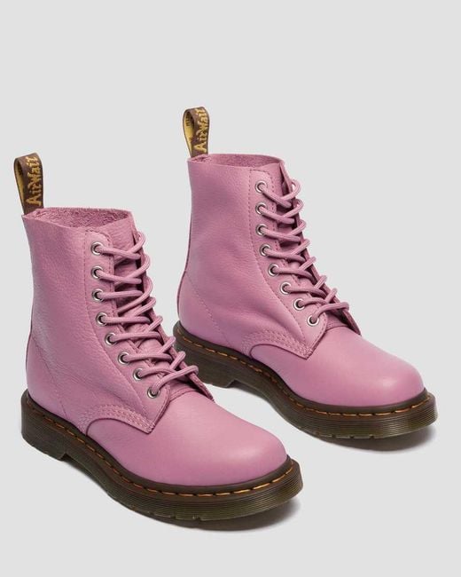 Dr. Martens Pink 1460 Soft Leather Boots