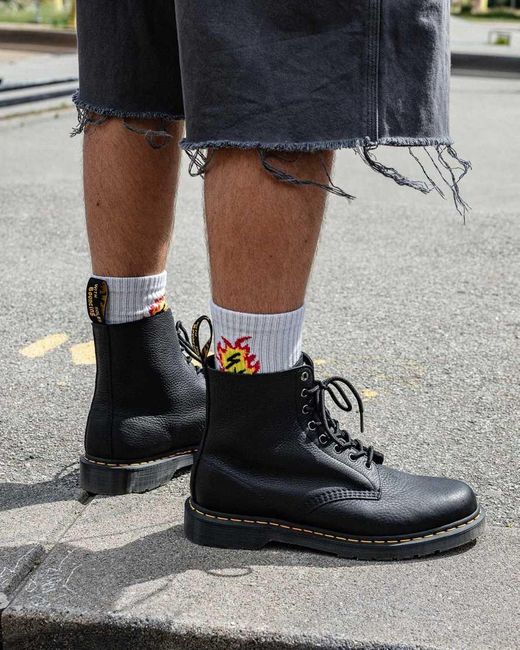 Dr. Martens Black 1460 Pascal Leather Ankle Boots