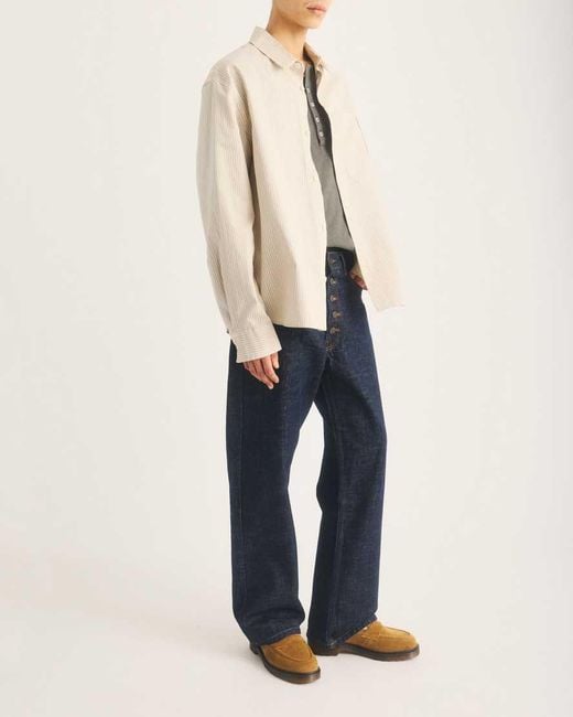 Dr. Martens Yellow Delapre Penny Repello Calf Suede Loafers for men