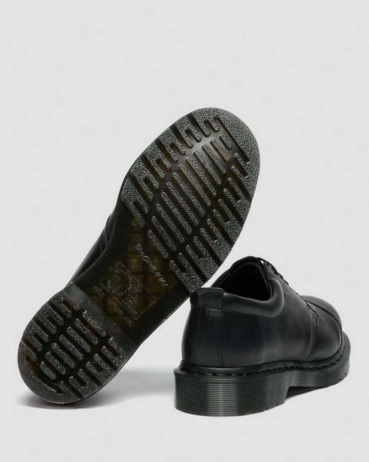 Dr. Martens Black 1461 Mhl Eye Leather Shoes for men