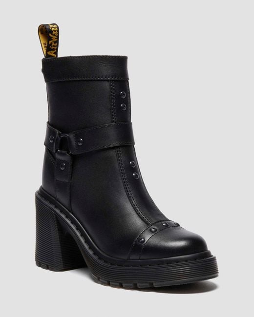 Dr. Martens Black Spence Harness Chelsea Boot