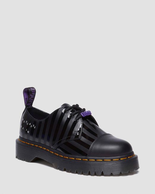 Dr. Martens Smooth Leather 1461 Bex Wednesday Platform Shoes in Black for Men Lyst UK