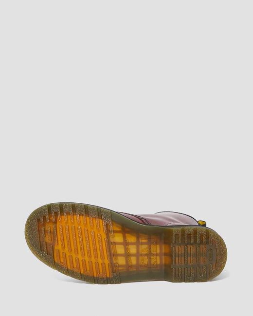 Dr. Martens Brown 1460 Smooth Leather Lace Up Boots